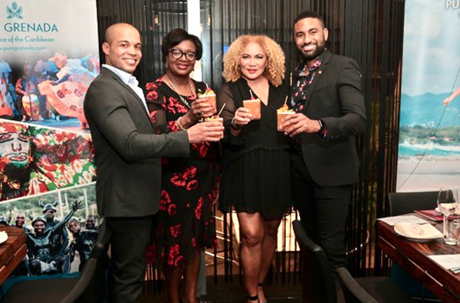 , GRENADA TOURISM AUTHORITY HOSTS DINNER TO INTRODUCE NEW CHAIRMAN TO TRAVEL PARTNERS
